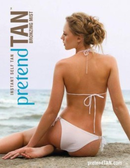 pretend tan